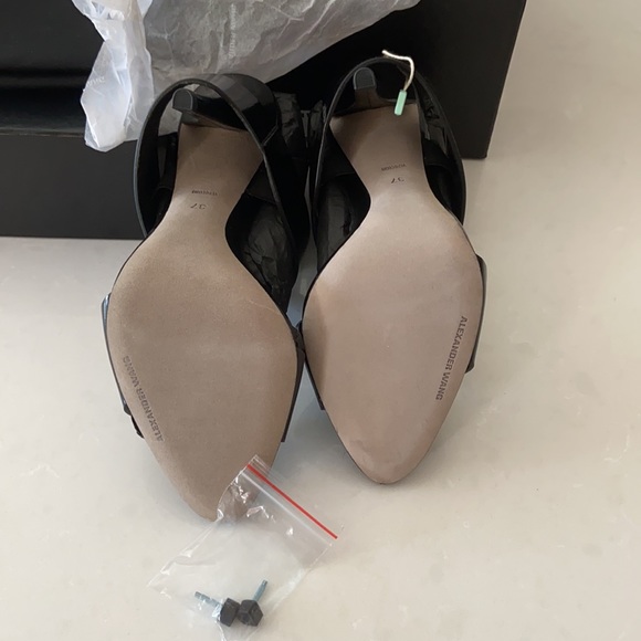 Alexander Wang Masha Double-Strap Slide Sandal - Picture 10 of 13